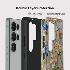 Vintage Floral Galaxy Case