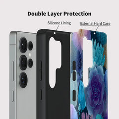 Floral Matte Silicone Case