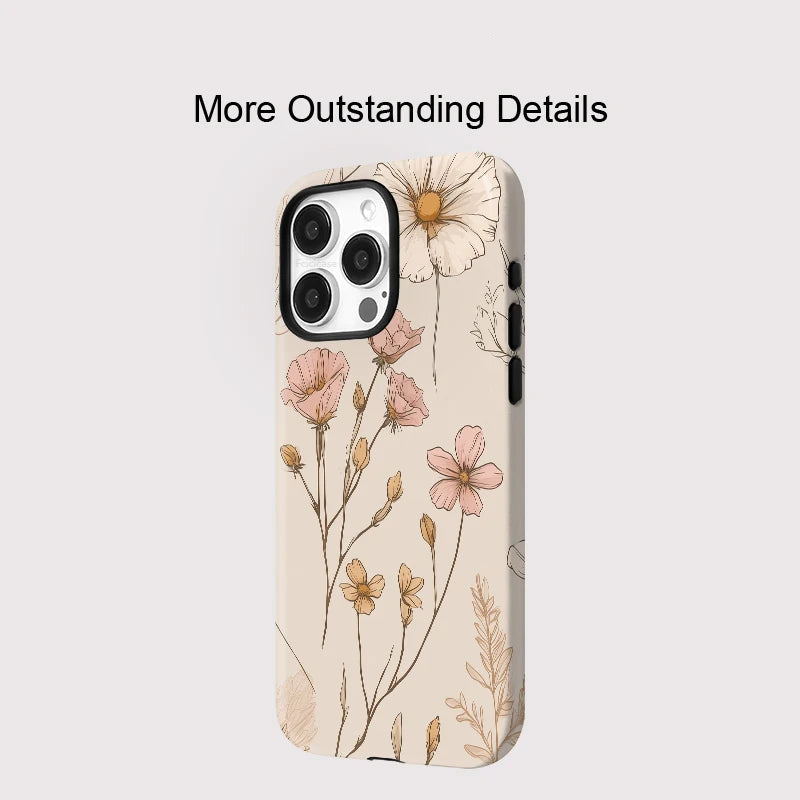 Floral MagSafe Hybrid Case