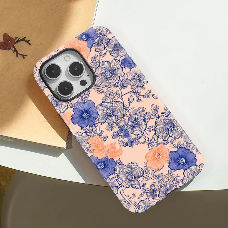 Retro Floral MagSafe Case