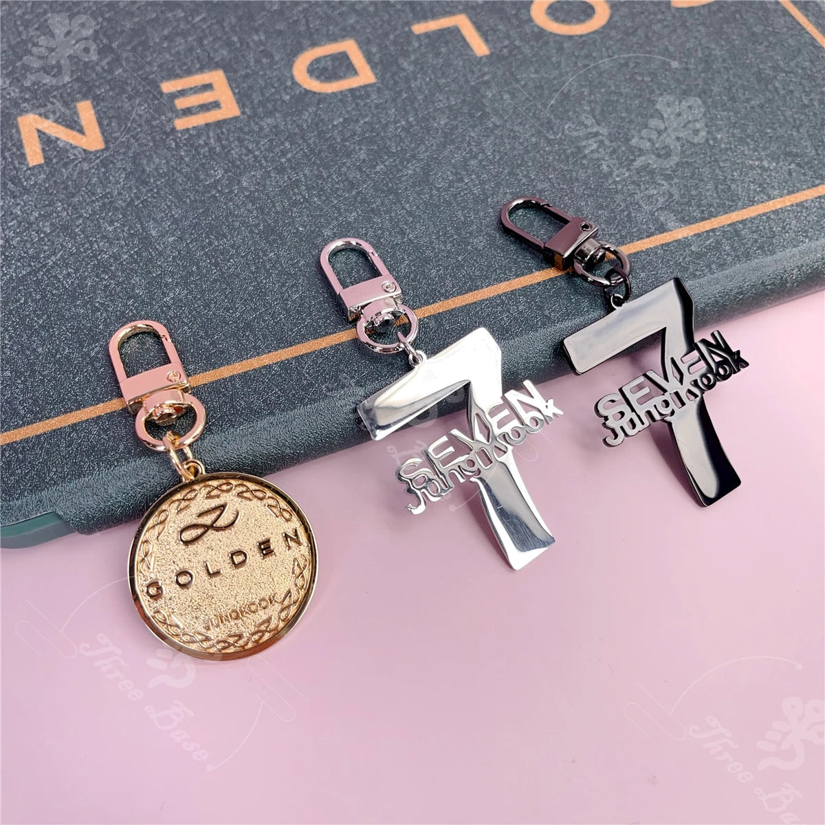 Golden SEVEN Luxe Keychain