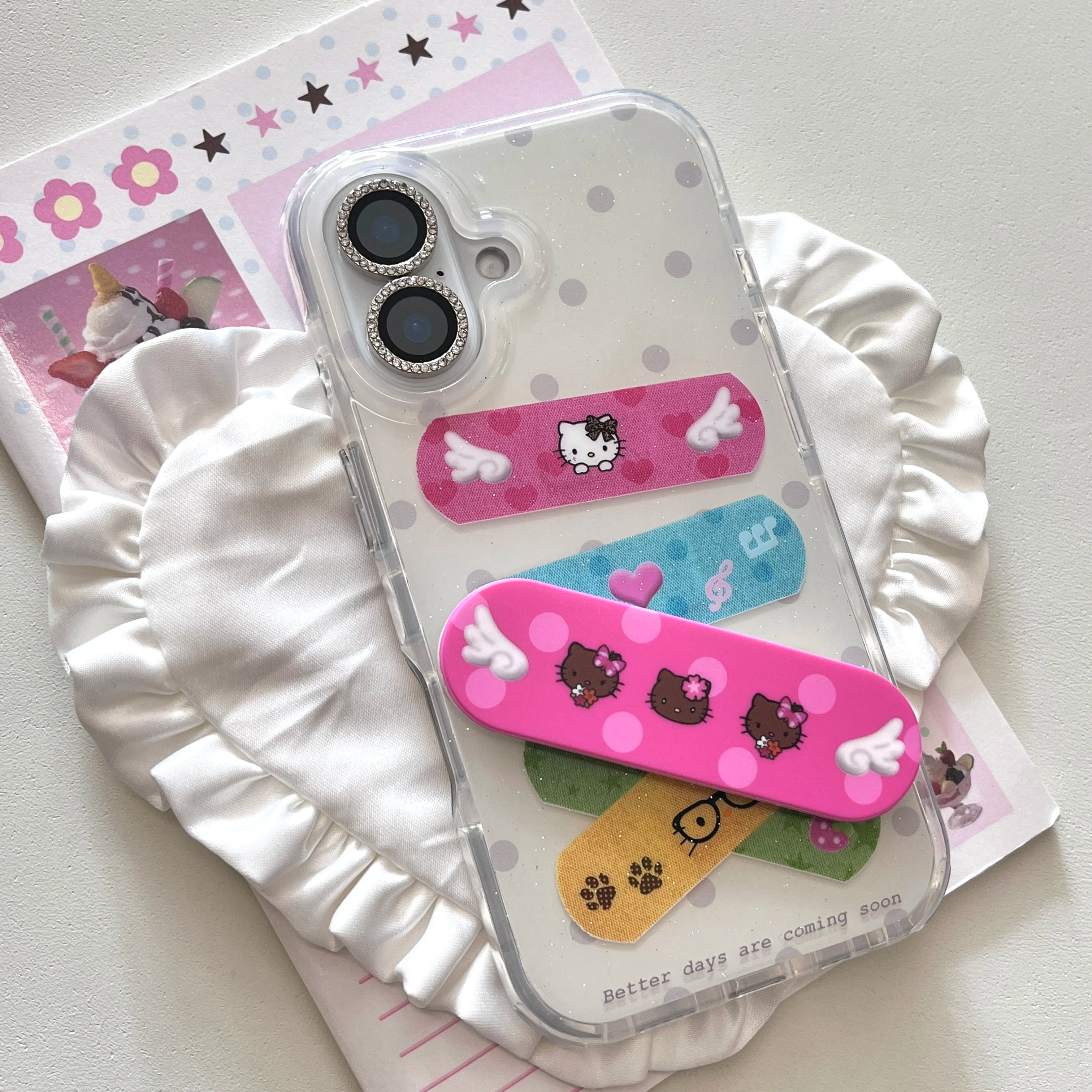 KittyBloom™ Gilded Stand Case