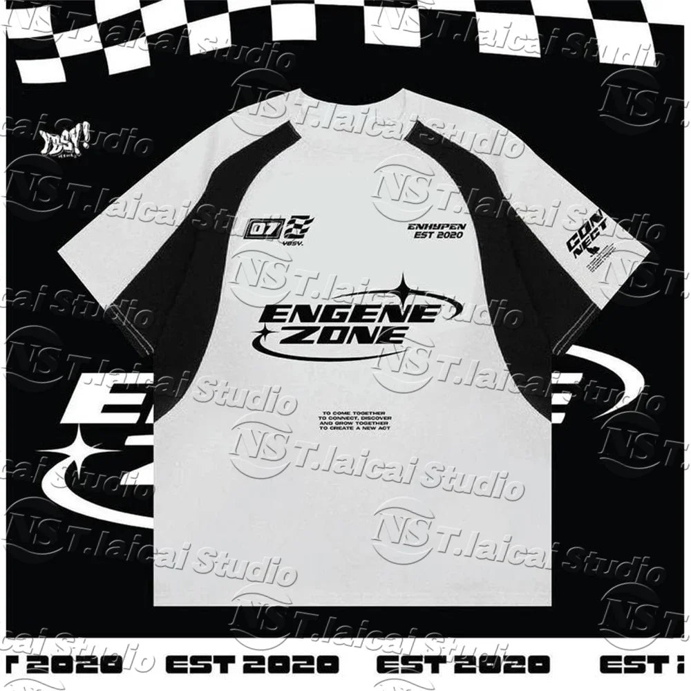 Y2K Moto Graphic Tee