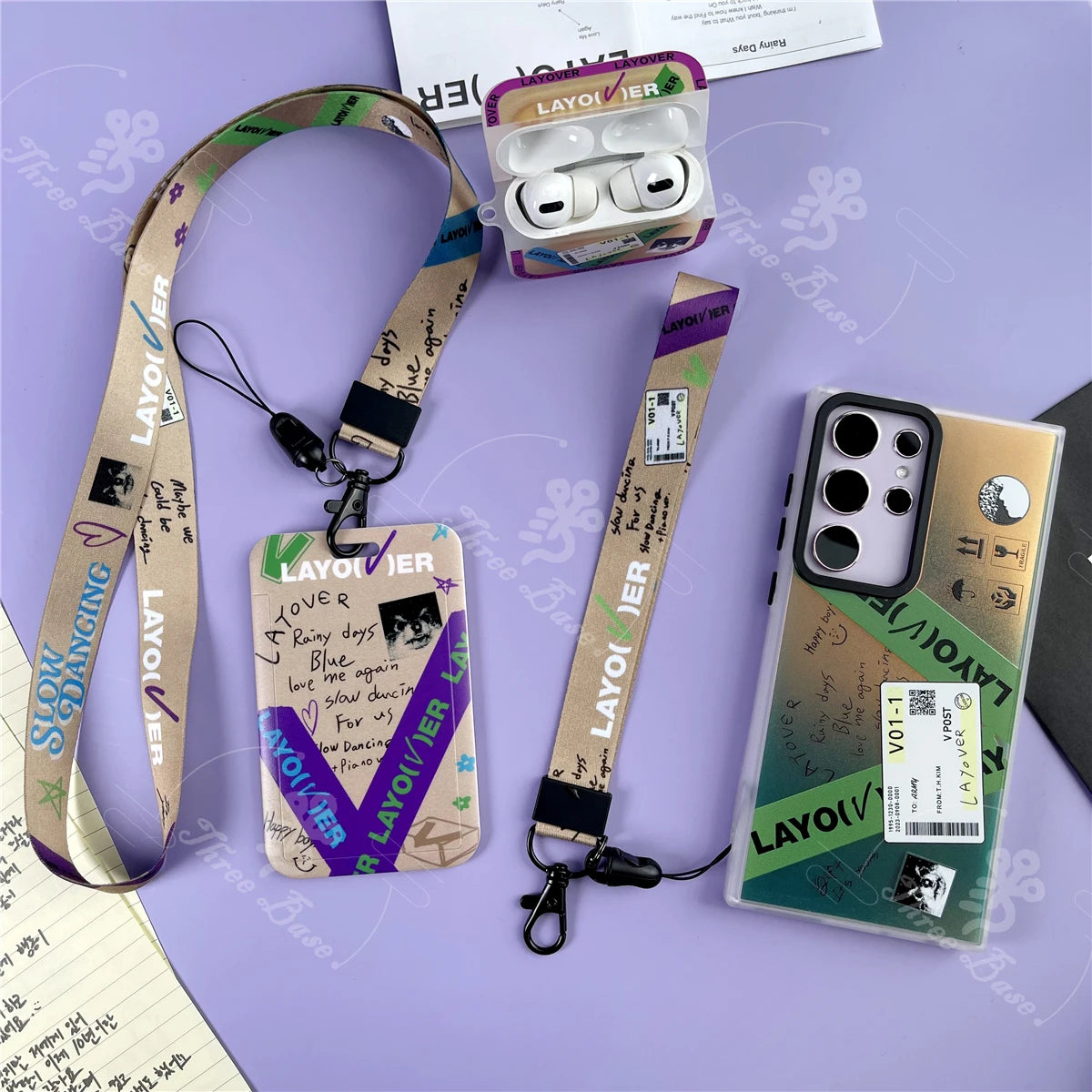 V Layover Seven Lanyard
