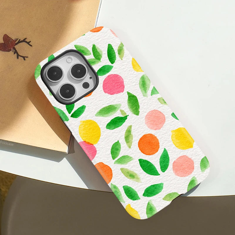 Lemon Leaves MagSafe Case