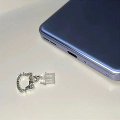 Sanrio Hello Kitty Dust Plug – Anime KT Cartoon Phone Charm for iPhone & Type-C Charging Ports