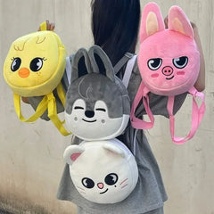 SKZoo™ Plush Backpack 2025 Wolfchan Felix Leebit PuppyM