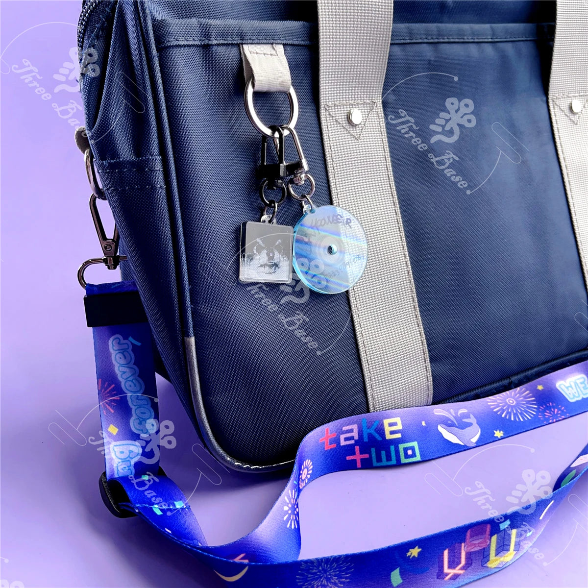 EchoLayover Luxe Keychain