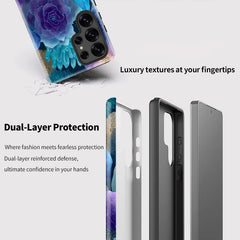 Floral Matte Silicone Case