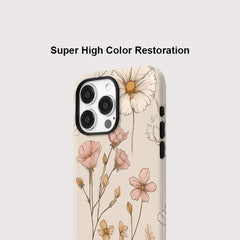 Floral MagSafe Hybrid Case