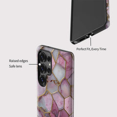 Marble Armor Galaxy Case