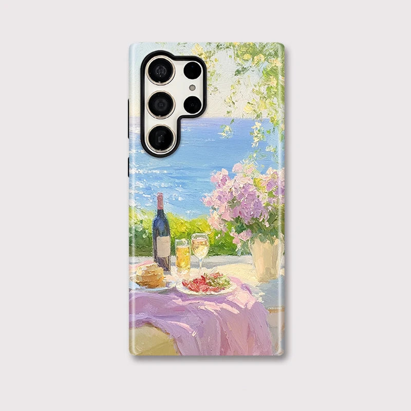 Flower Picnic Galaxy Case