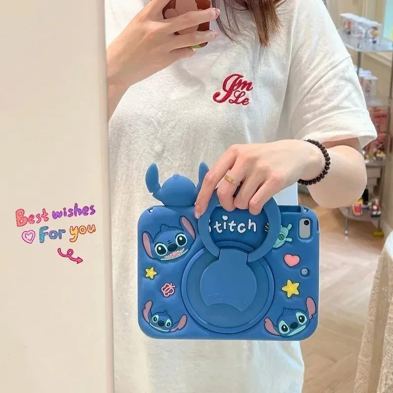 Cartoon Stitch iPad Case