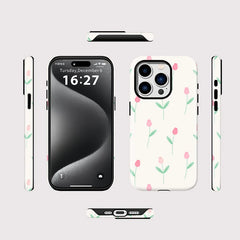 Floral Silicone MagSafe Case
