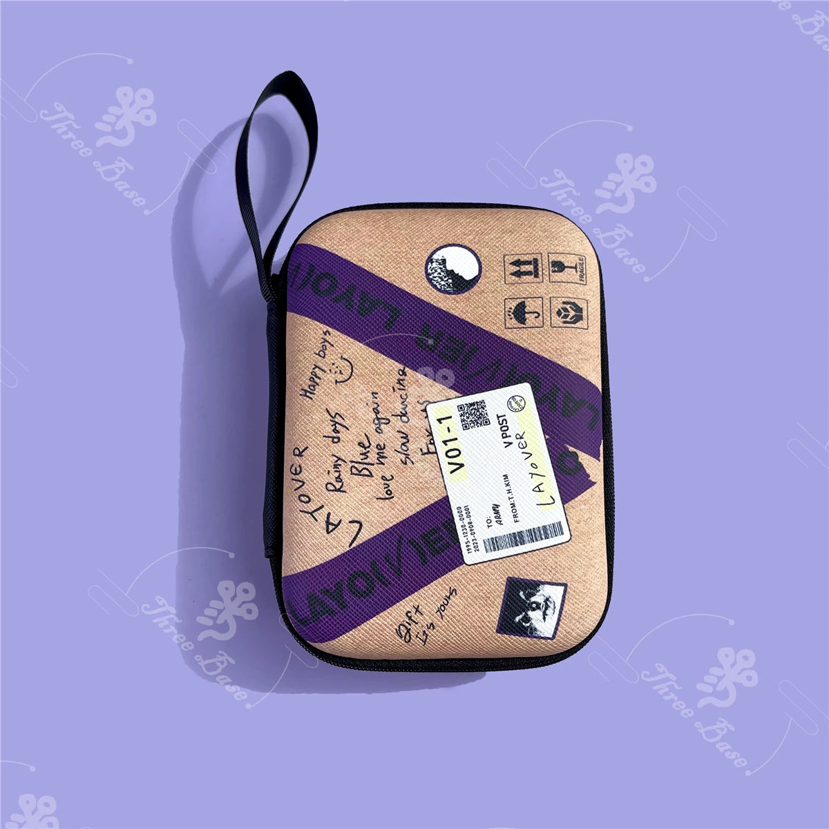 BTS Leather Coin Pouch