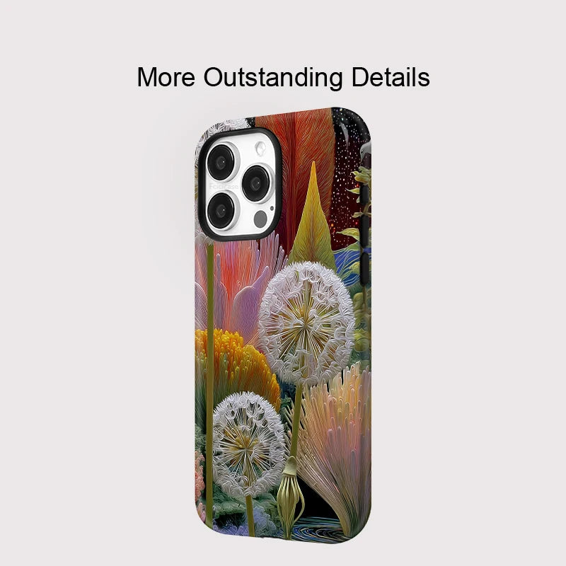 Dandelion MagSafe Hybrid Case