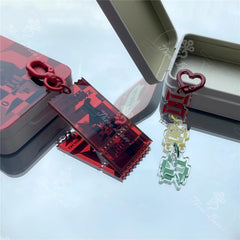 IndigoButter Luxe Keychain