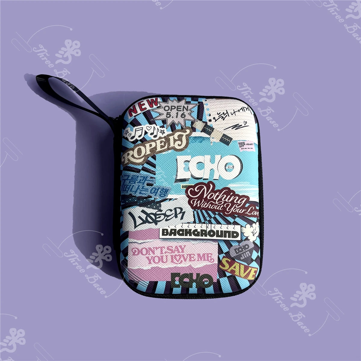 BTS Leather Coin Pouch