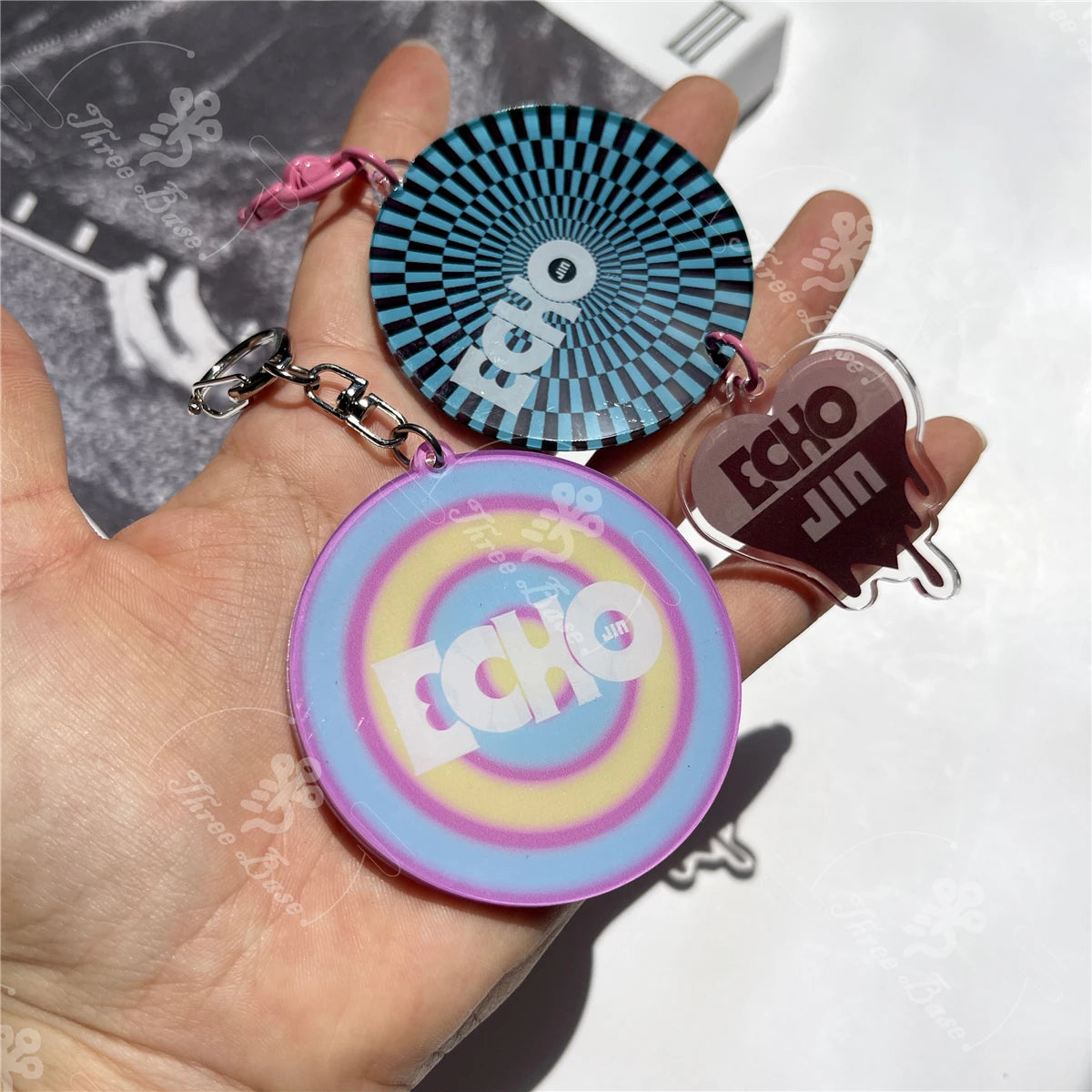 EchoLayover Luxe Keychain