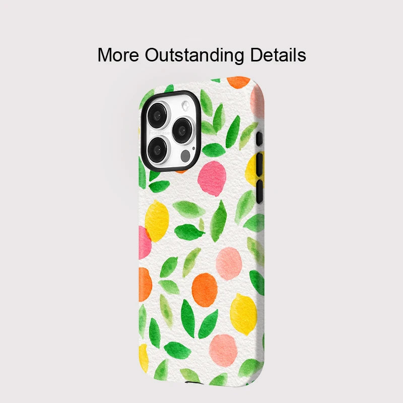 Lemon Leaves MagSafe Case
