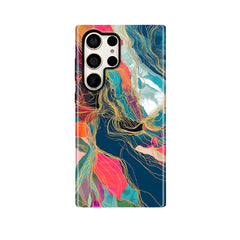 Marble Dual-Layer Galaxy Case