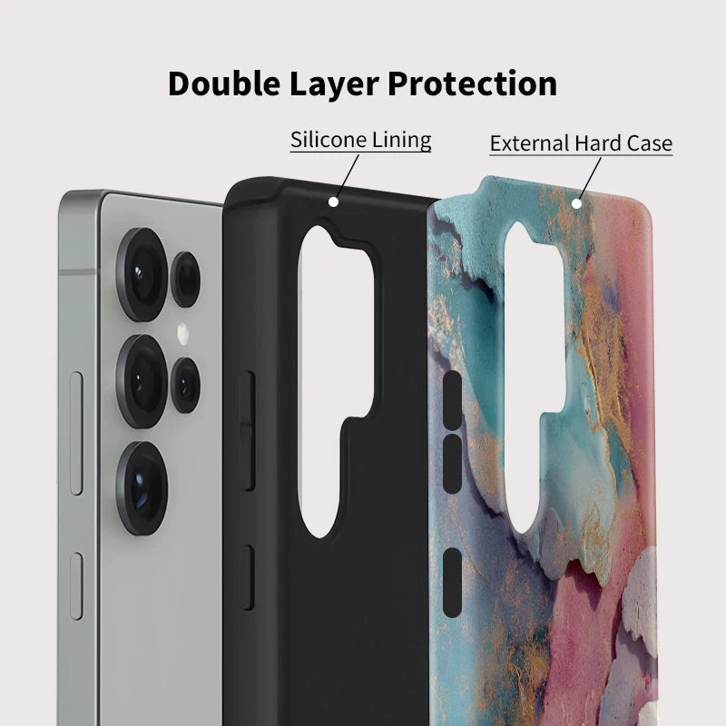 Marble Luxe Galaxy Case