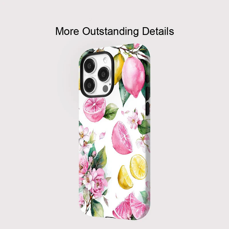 Luxury Floral & Fruit Case