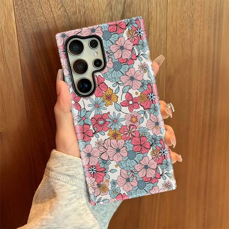 Vintage Floral Galaxy Case