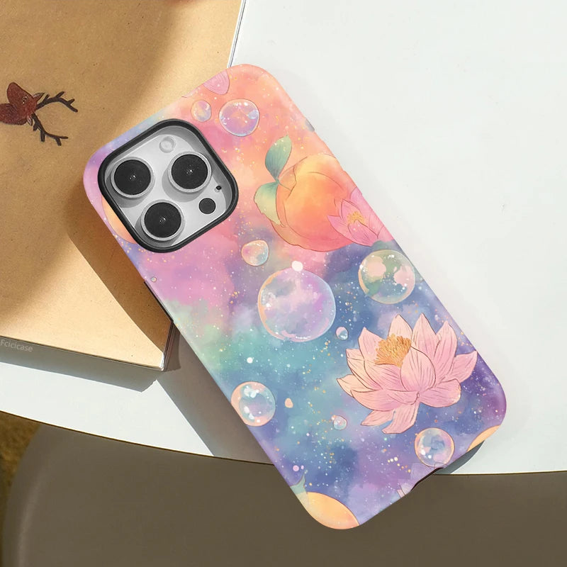 Matte Floral MagSafe Case