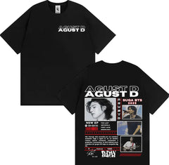 AgustD™ 2025 Tour Graphic Oversized Vintage T-Shirt