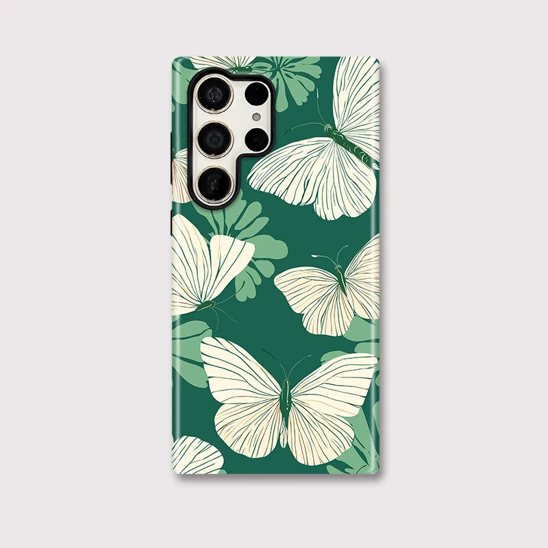Butterfly Matte Galaxy Case
