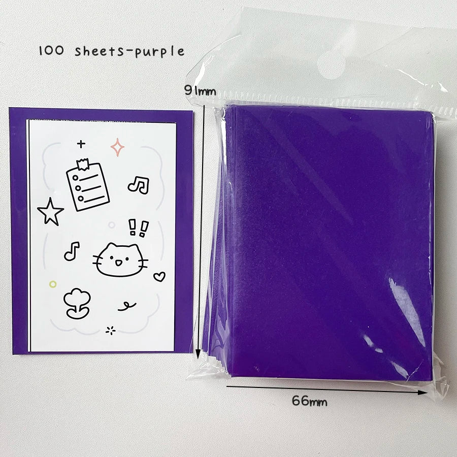 Holo Macaron Card Sleeves