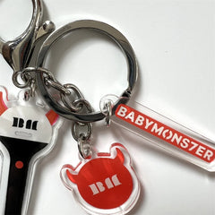 BABYMONSTER Lightstick Keychain 3PCS Set