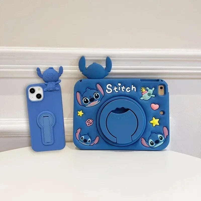 Cartoon Stitch iPad Case