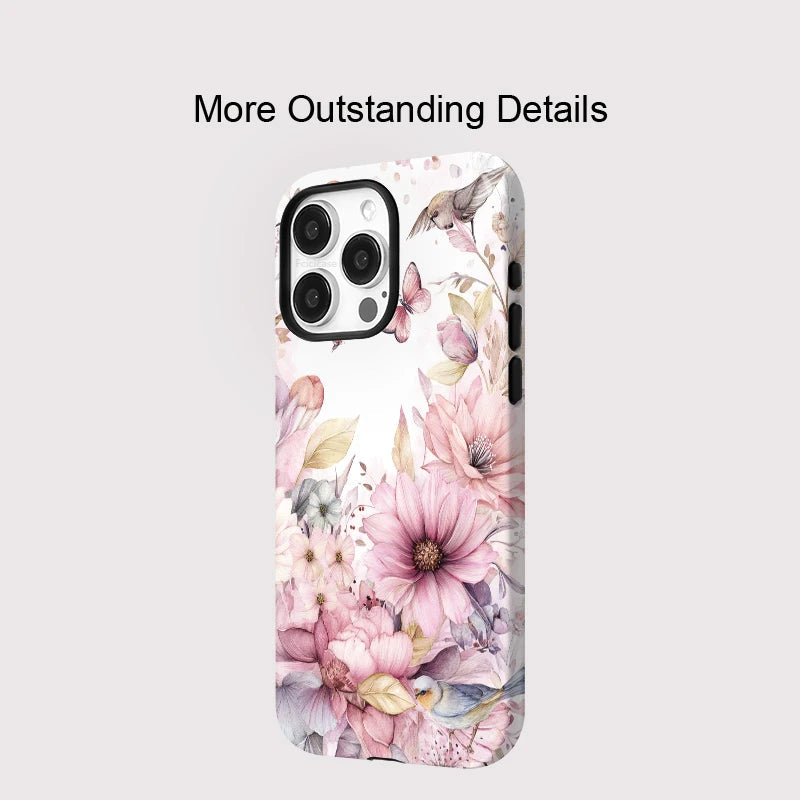 Floral MagSafe Hybrid Case