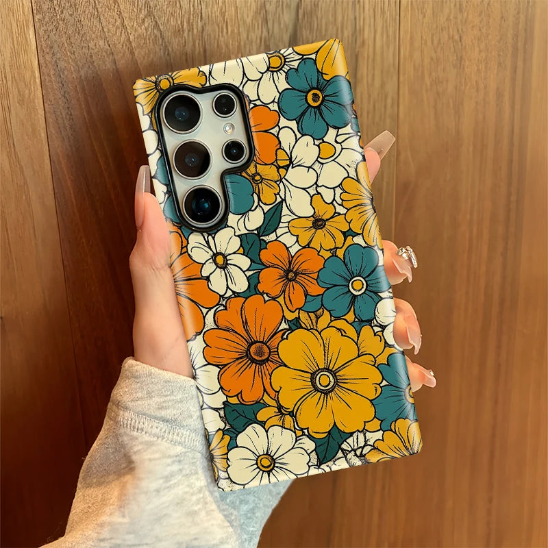 Vintage Floral Galaxy Case