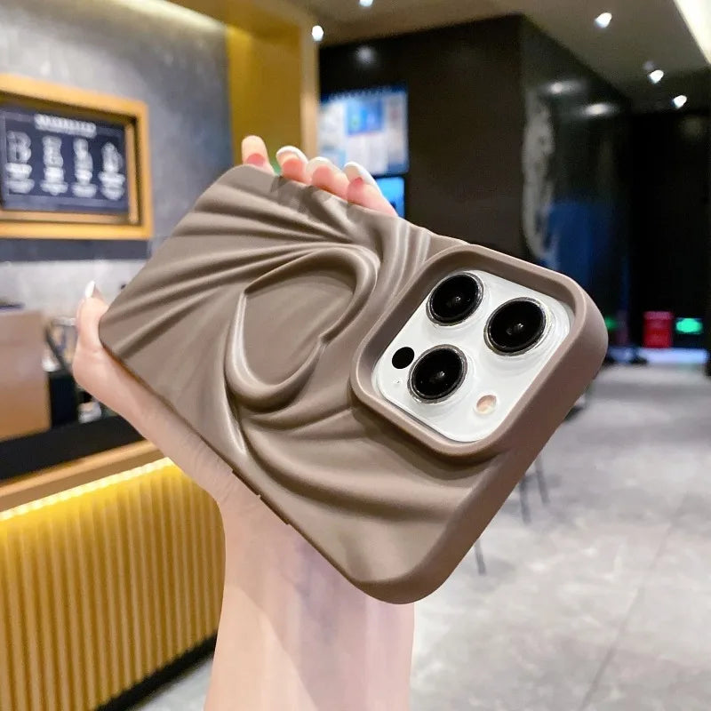 LuvCrush™ 3D Heart Wrinkle Case