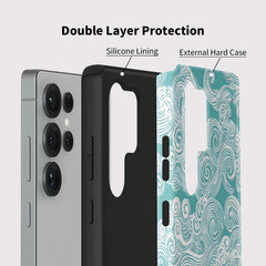 Sea Wave Galaxy Case