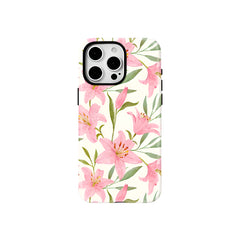 Floral Double-Layer MagSafe Case