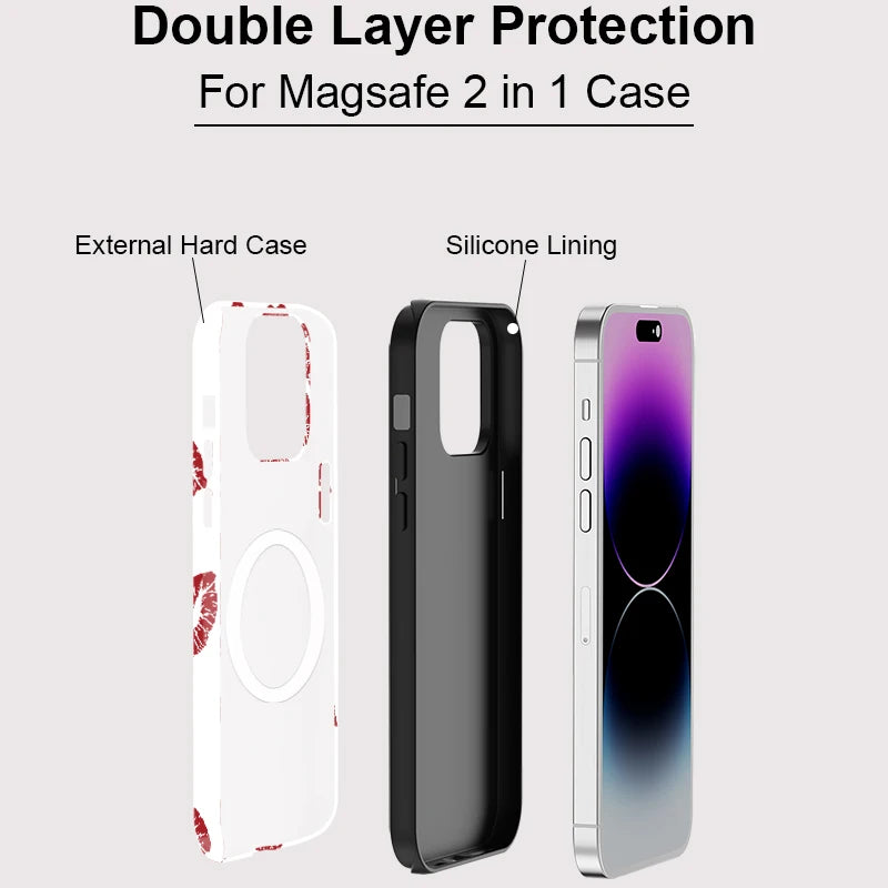 Red Kiss MagSafe Case