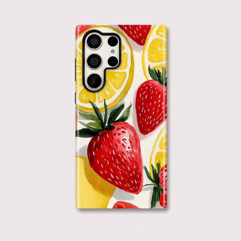 Strawberry Luxe Galaxy Case