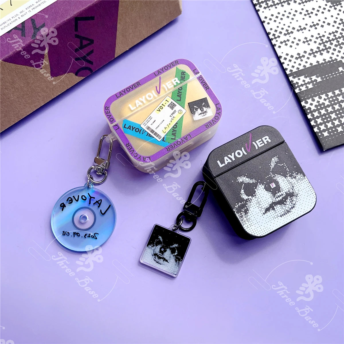 EchoLayover Luxe Keychain