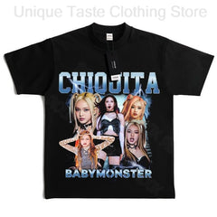BABYMONSTER Member Print Graphic Tee