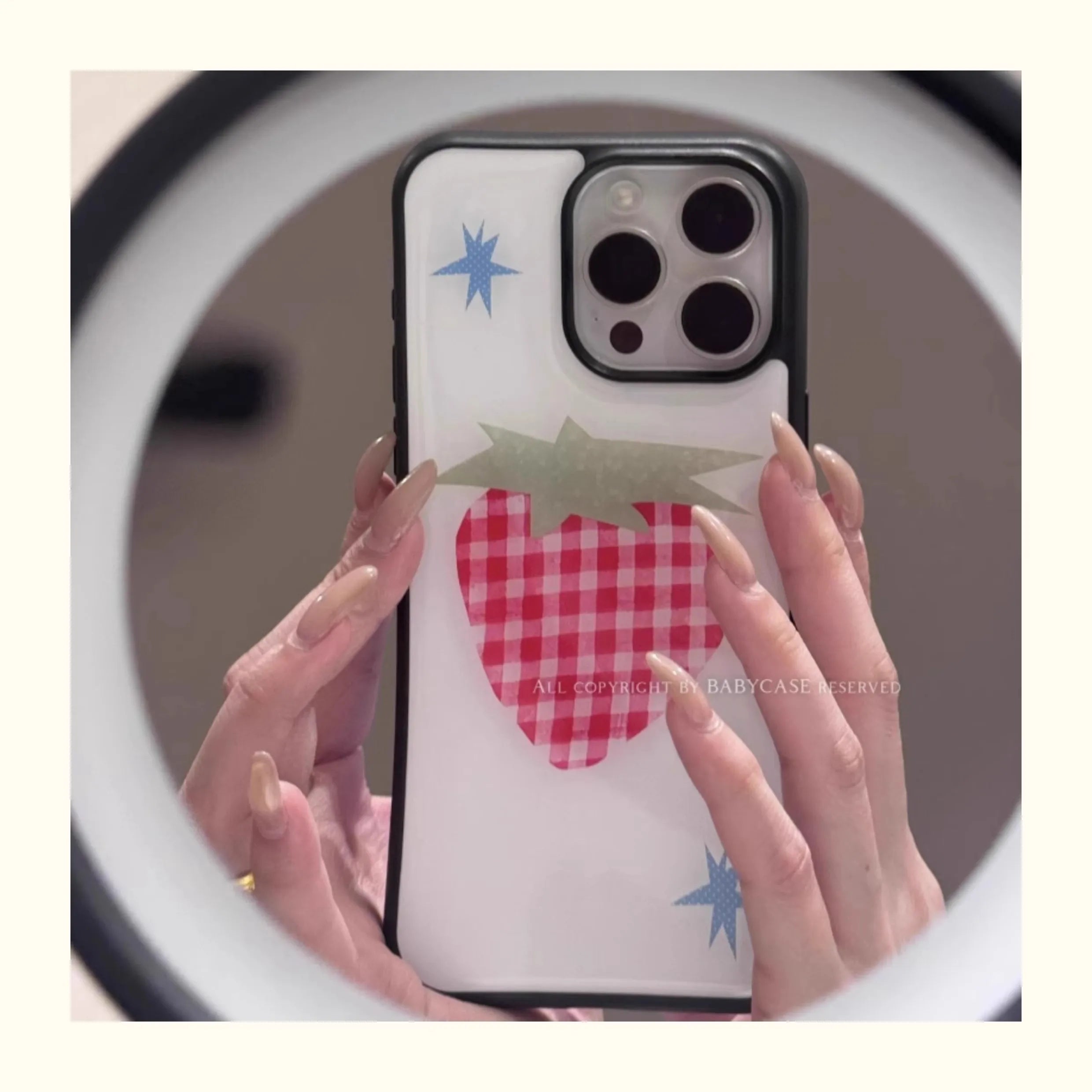 Playful Cherries Star Case