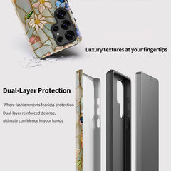 Vintage Floral Galaxy Case