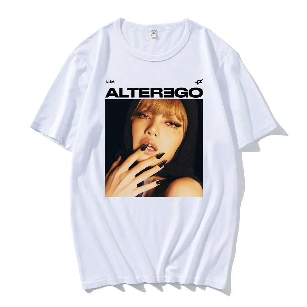LISA “Alter Ego 2025” Graphic Oversized T-Shirt
