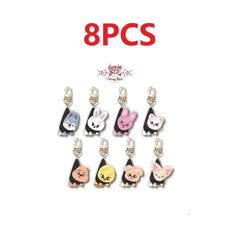 SKZoo™ 2025 Double-Sided Acrylic Keychain – Stray Kids Fan Bag Pendant