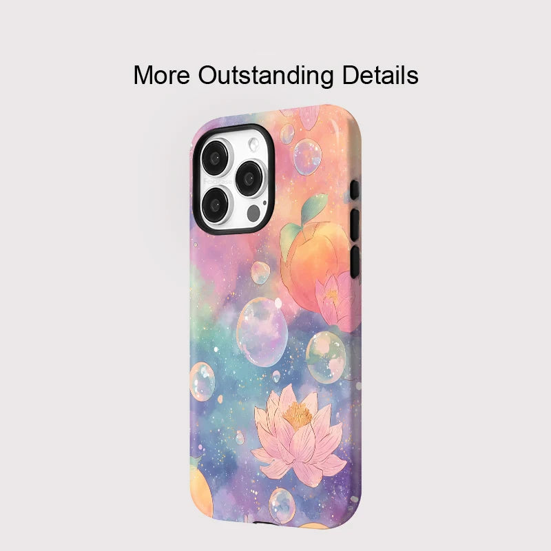 Matte Floral MagSafe Case