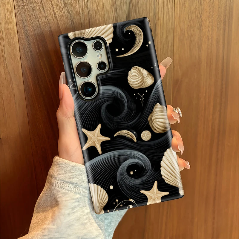 Starfish Shell Galaxy Case