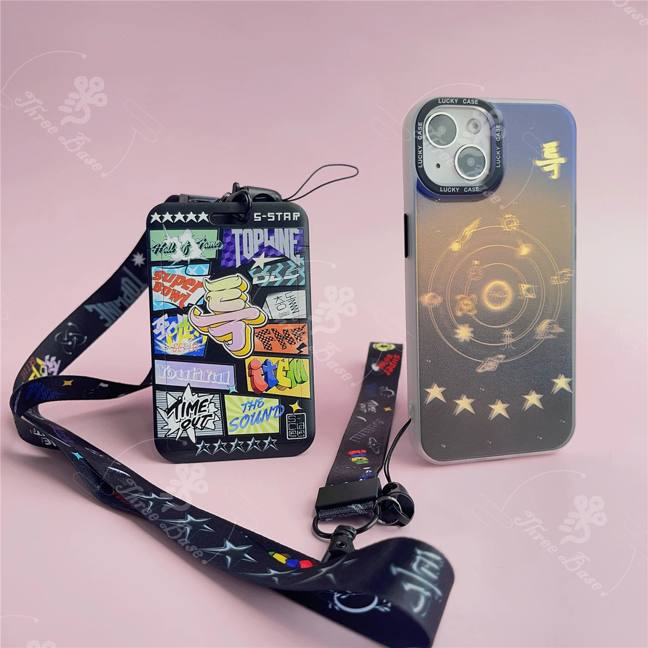 V Layover Signature Lanyard
